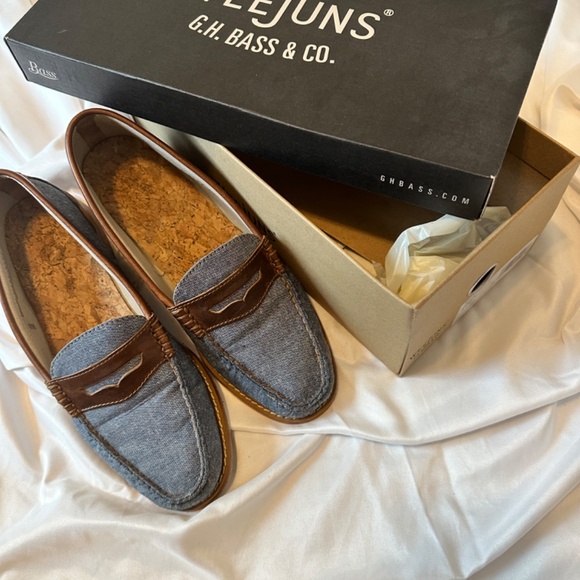 G.H. Bass Diane Denim Loafers - Picture 3 of 3